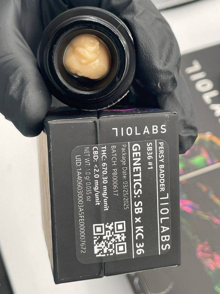 710Labs Persey Badder | Live Rosin Vape 710Labs