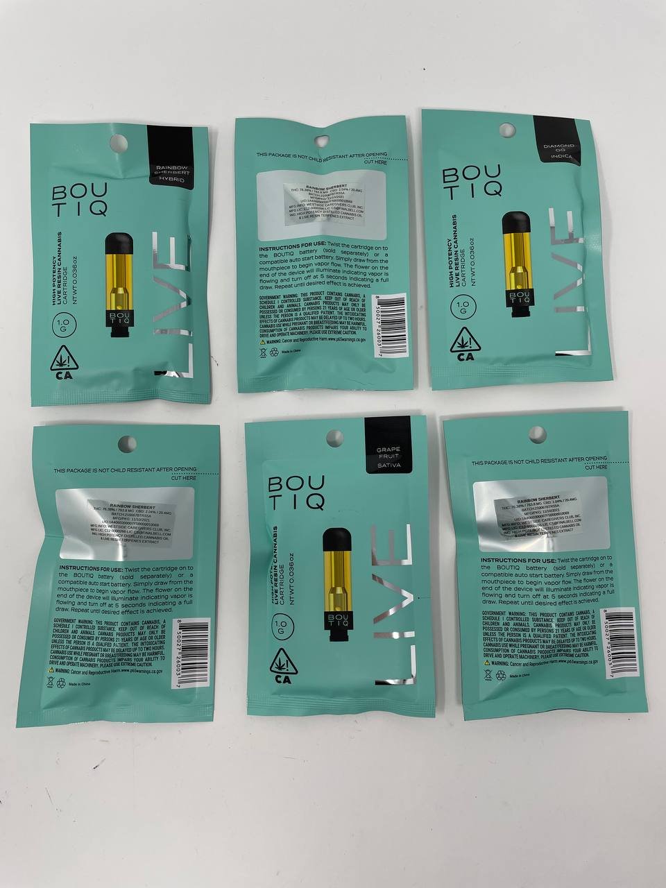 Boutiq Live Resin Cartridges - Image 4