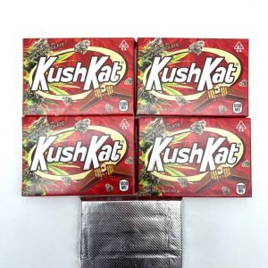 Kush Kat 1000mg THC Infused Chocolate Bars