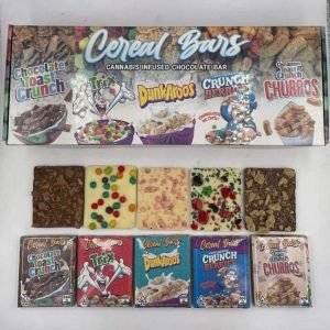 Cereal Bars 600mg THC Infused Chocolate