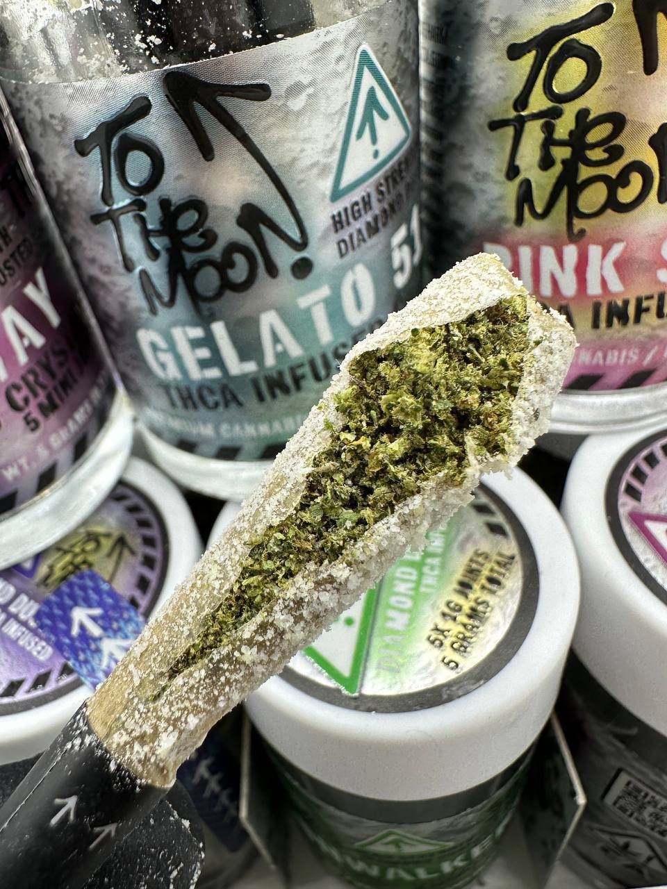 To The Moon Diamond Dusted Prerolls - Image 2