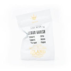 Lemon Ganesh Live Resin Island Extracts
