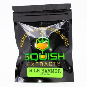 9 Pound Hammer Rosin Squish Extracts
