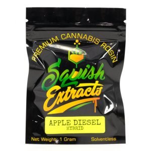Apple Diesel Rosin Squish Extracts