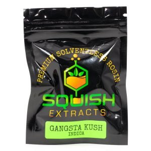 Gangsta Kush Rosin Squish Extracts | Squish Extracts
