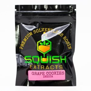 Grape Cookies Rosin Squish Extracts