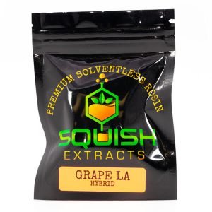 Grape LA Rosin Squish Extracts