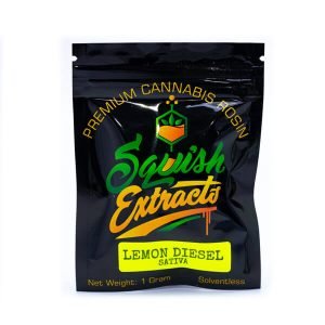 Lemon Diesel Rosin Squish Extracts | Squish Extracts