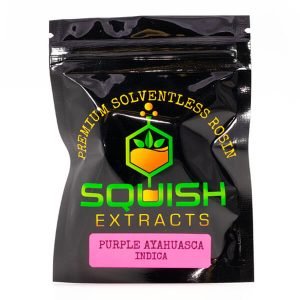 Purple Ayahuasca Rosin Squish Extracts | Squish Extracts