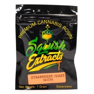 Strawberry Jerry Rosin Squish Extracts