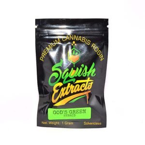 God’s Green Crack Rosin Squish Extracts