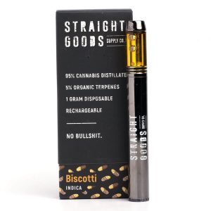 Biscotti Disposable Vape Straight Goods