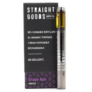 Grape Ape Disposable Vape Pen Straight Goods