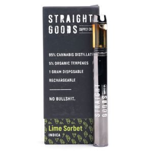 Lime Sorbet Disposable Vape Straight Goods