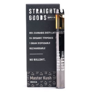 Master Kush Disposable Vape Straight Goods