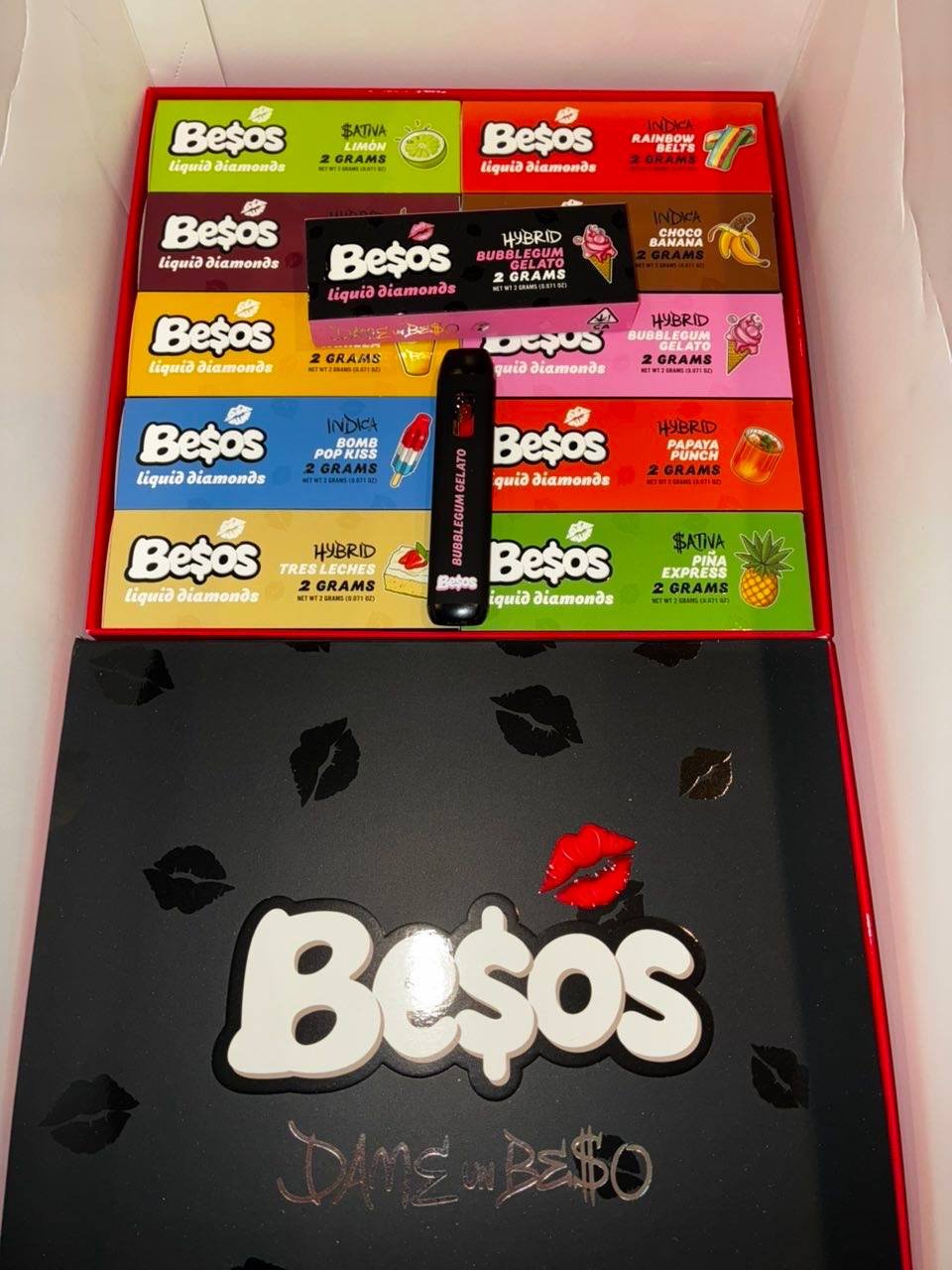 Besos 2 Gram Liquid Diamonds Disposable