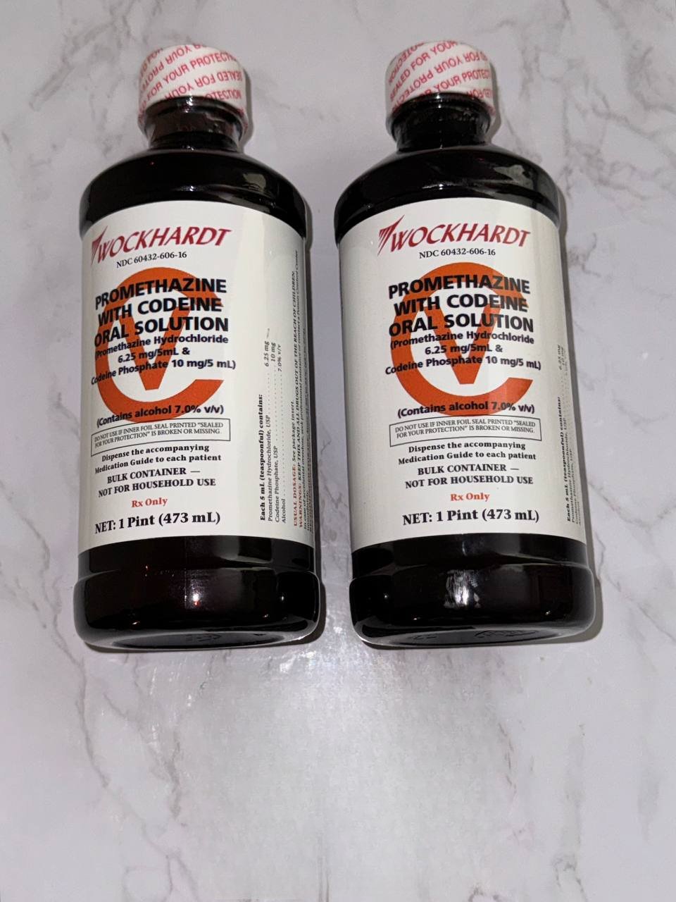 Wockhardt 473ml Codeine Syrup (USA)