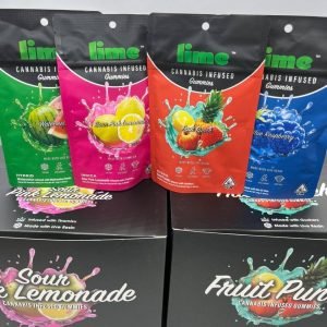 Lime Cannabis infused Gummies