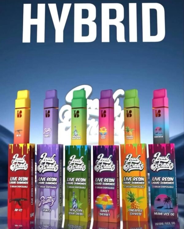 Loud Extracts Live Resin Liquid Diamonds 2 Gram Disposable